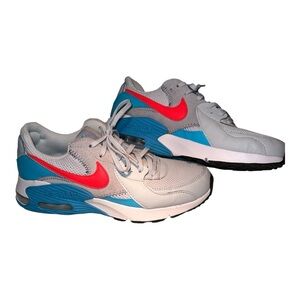 Nike Air Excee Pure Platinum/ Crimson women’s  size 9‎